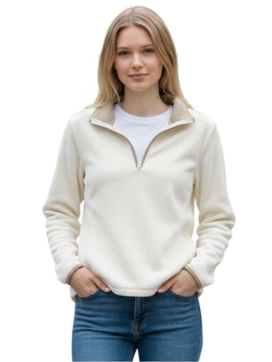 Old Navy Jackets & Blazers - Old Navy Ivory Fleece Pullover